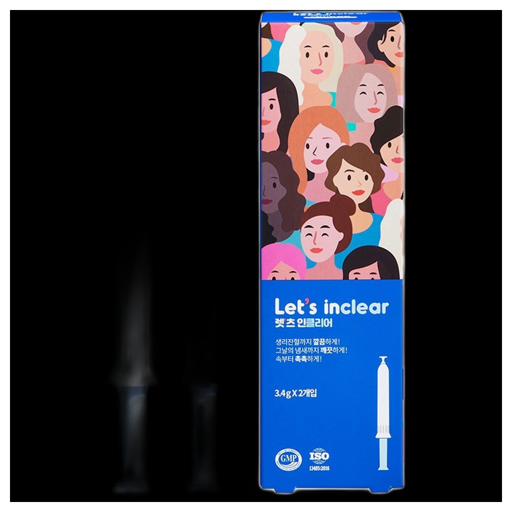 [inclear] Sữa rửa mặt nữ tính Let 's Inclear, 6,8g, 1 cái / Sữa rửa mặt nữ tính Hàn Quốc / Sử dụng h