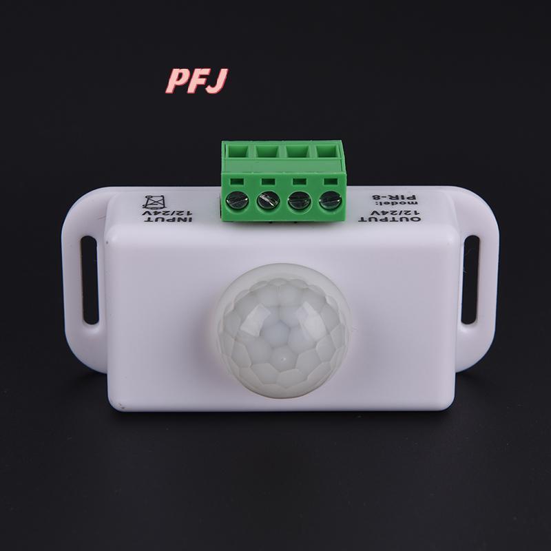PFJ tự động dc 12-24v 8a hồng ngoại cảm biến chuyển động pir cho đèn led phong cách Louislifestar
