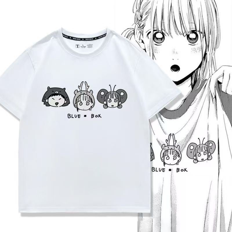 Áo thun nam in hình mùa hè Anime Blue Box Kano Chinatsu