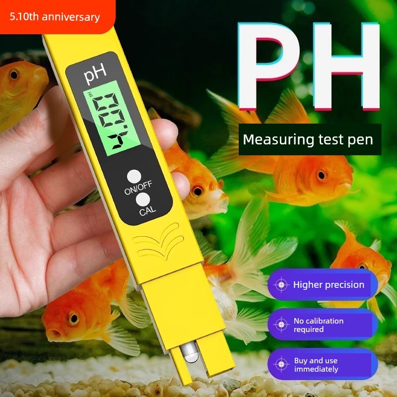 Ph Test Pen ph Meter ph Meter ph Value Test Soil Acid-Alkali Test Pen Tester Fish Tank Water Quality