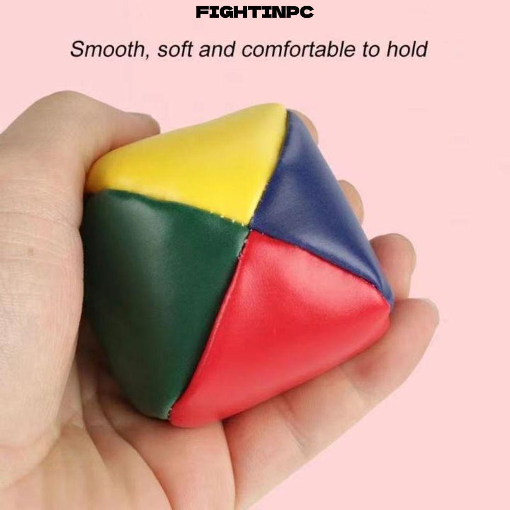FIGHTINPC 3 Quả bóng Juggling Chuyên nghiệp Học cách Juggle Circus Đồ chơi trẻ em