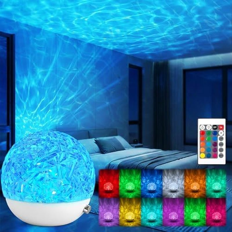 bient Lighting, Remote Control Dimmable Bedside Light, Night Light for Bedroom, Home Decor for Teen 