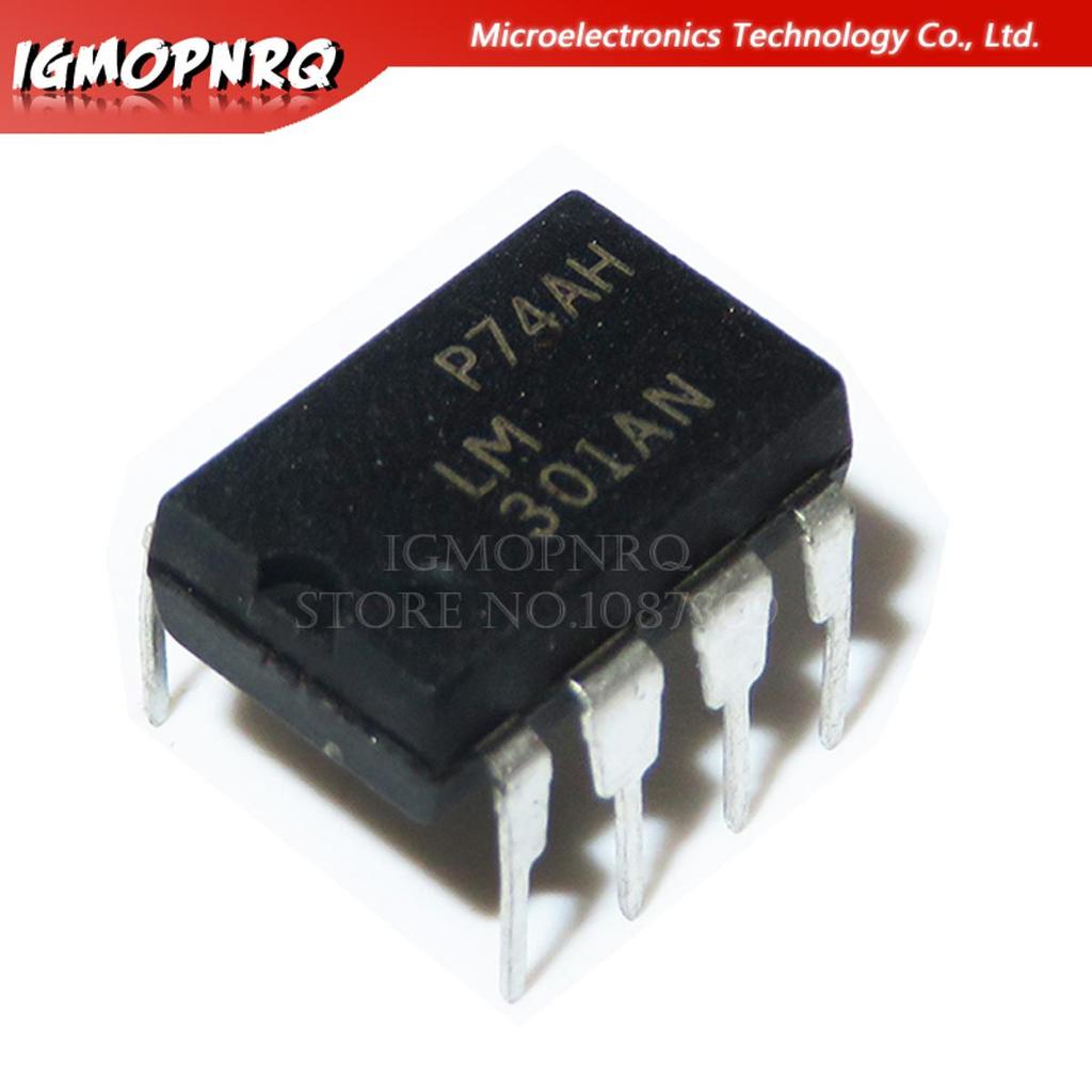 10 chiếc LM301AN LM301A LM301 LM331N LM308N LM331 LM308 DIP Bộ khuếch đại hoạt động mới nguyên bản