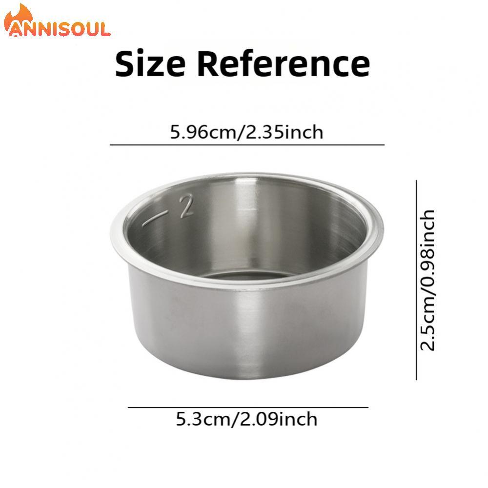 [NISO]51mm Coffee Basket Multi-hole Design Food-grade Stainless Steel Easy To Clean