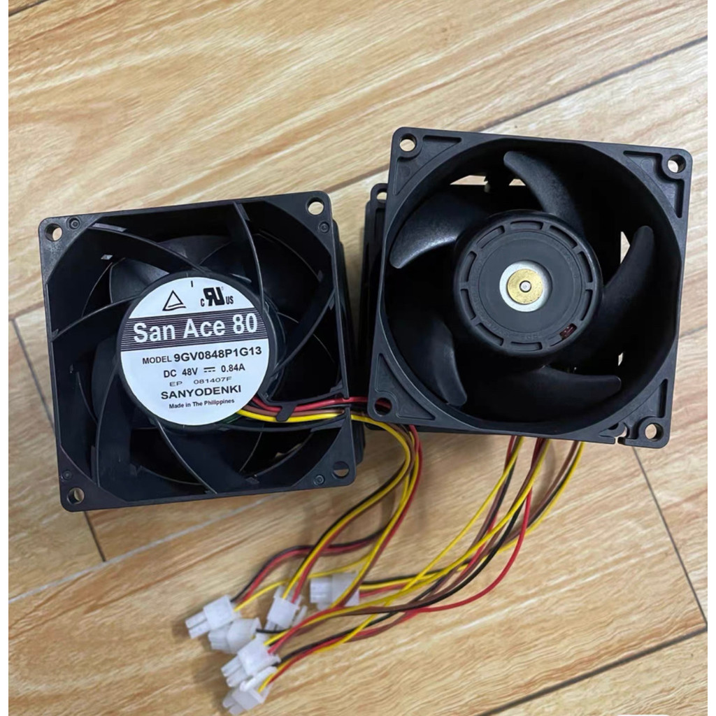 Thích hợp cho biến tần quạt Denvers FC361 / 48V 0.84A 8038 9GV0848P1G041 4 dây