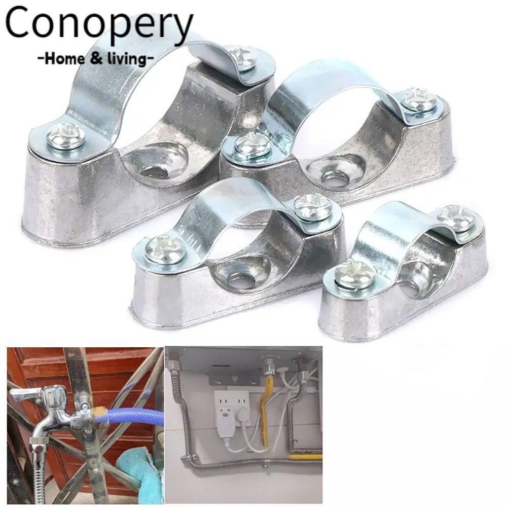 CONOPERY 1 Cái -Vỏ mã, có thẻ khóa phần cứng vít, kẹp cố định 16mm-50mm Hợp kim nhôm / Kẹp ống thép 