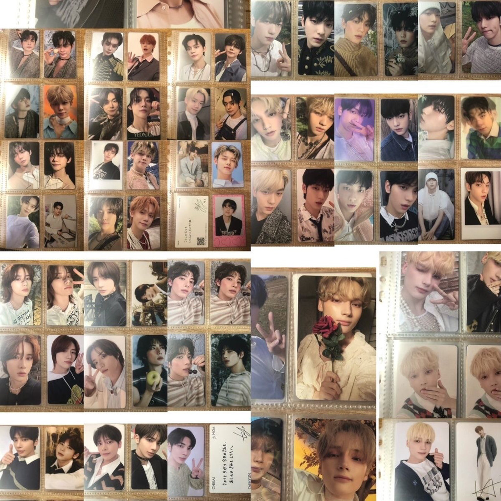 TXT mini card album Kang Tae Hyun Choi Gui Hewing Kai tomorrowbytogether