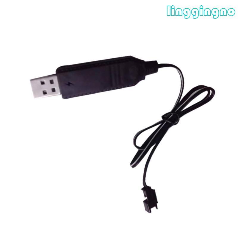 RR Cáp Sạc USB Cho 3 7V 18650 Sạc Lithium 2Pin Phía Trước Xe Ô Tô Phụ Kiện Máy Bay Từ Xa Quadcopter 