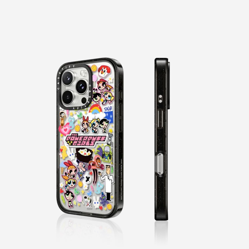Nhãn dán hợp tác Powerpuff Girls x CASETiFY Powerpuff Girls iPhone16ProMax / 15