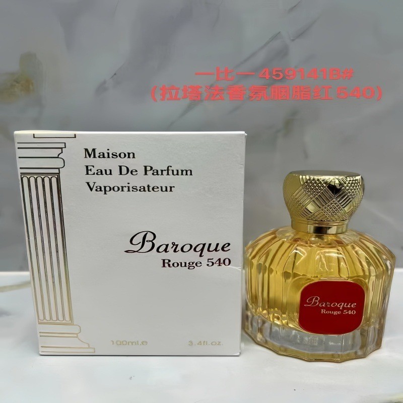 Sản phẩm Hot Nước hoa Baroque Trung Đông Ả Rập Woody Fragrance 540 Nước hoa Ebony Silk Red Perfume