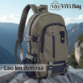 Balo Du Lịch Dung Tích Lớn Vải Canvas, Chất Liệu Bền Đẹp Chống Mài Mòn, Phong Cách Thời Trang.911
