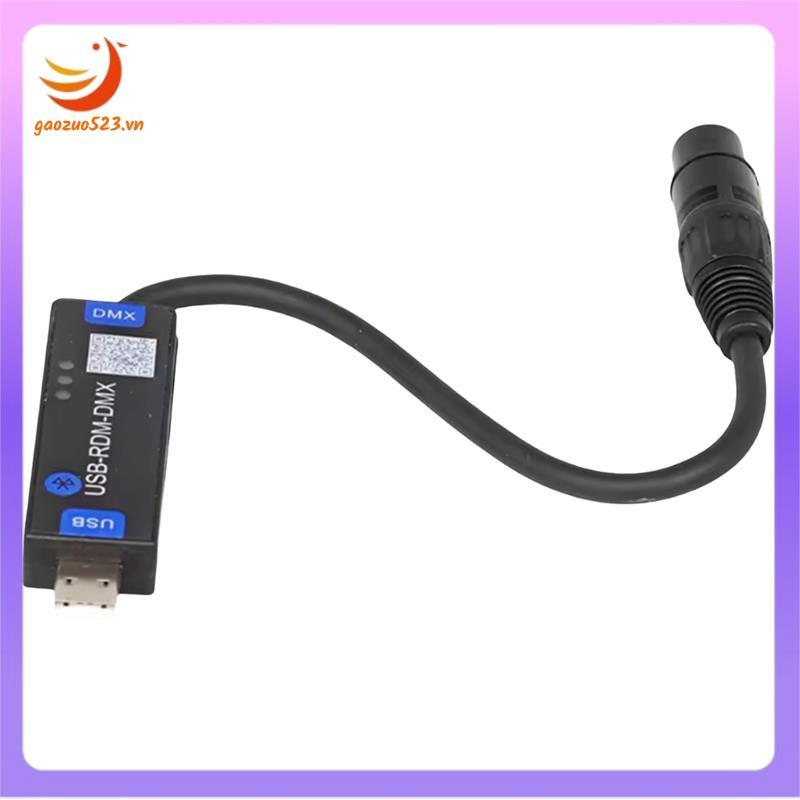 [gaozuo523.vn] Bộ điều khiển USB-RMD- Ứng dụng di động DMX512 chỉ hỗ trợ thiết bị Android