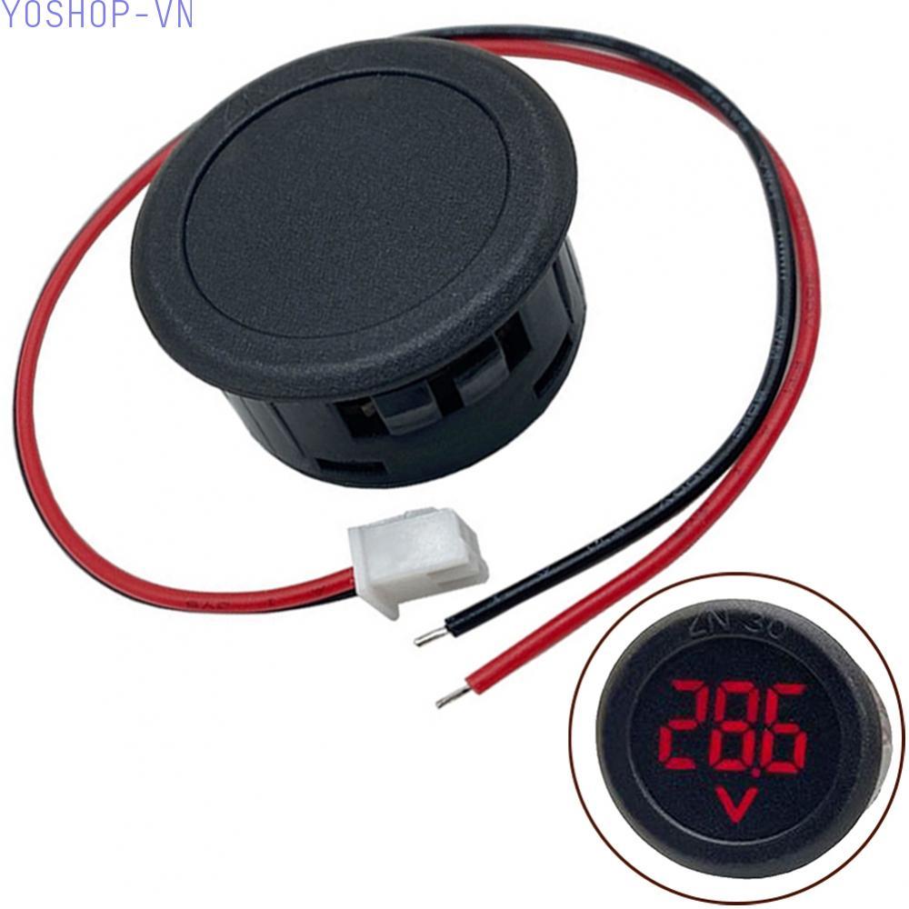 [Ysp]Car Voltage Meter Anti-corrosion Easy To Connect Automotive Volt Detector