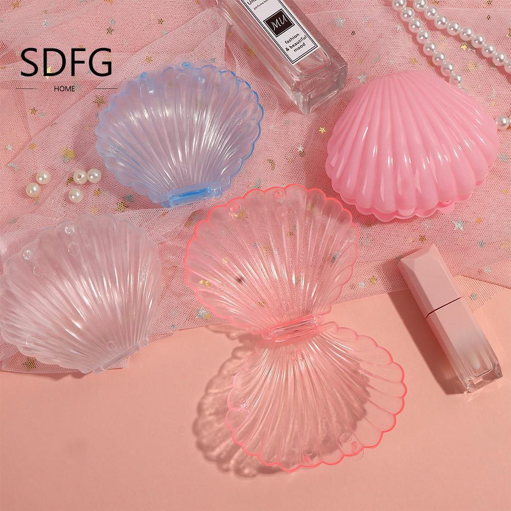 SDFG Hộp SDFG Sáng Tạo Hình Vỏ Biển Bông Tai Vòng Tay Lưu Trữ