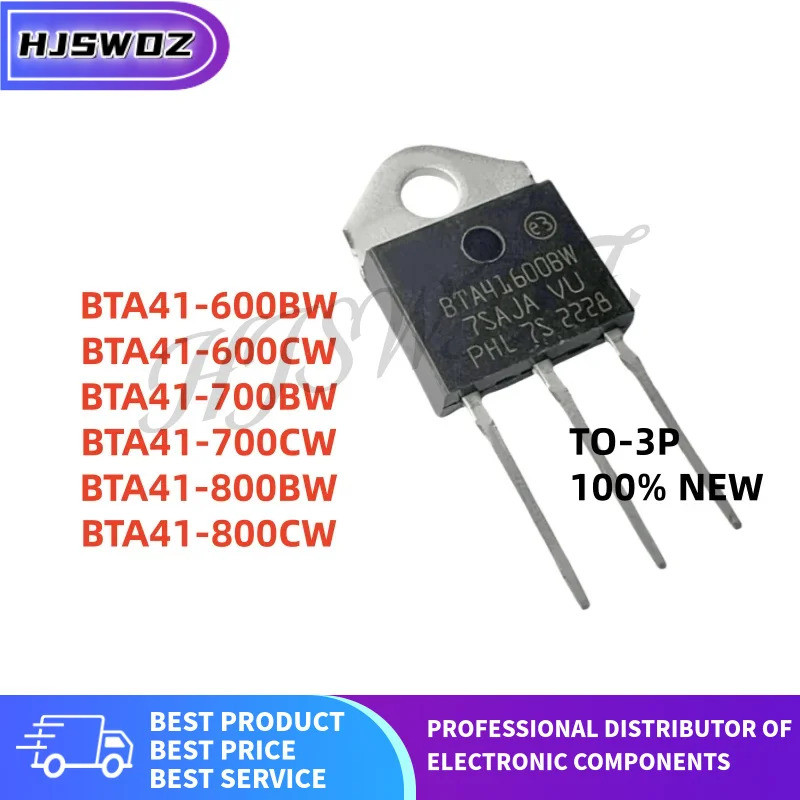 5 Cái / lốc BTA41 BTA41-700BW BTA41-800CW BTA41-600CW BTA41-800BW BTA41-600BW BTA41-700CW TO-3P mos 