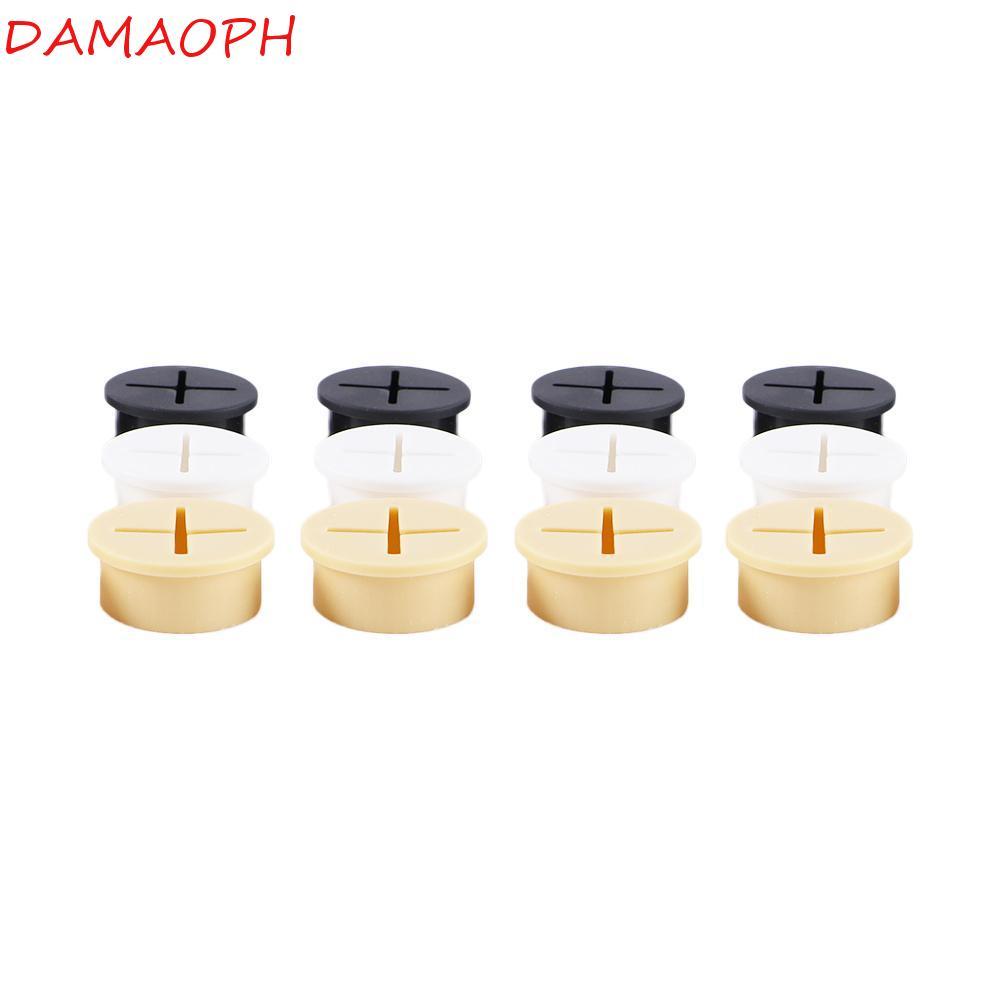 DAMAOPH Bàn Dây Grommet Tròn Linh Hoạt Cho USB PC Bàn Máy Tính Đồ Nội Thất Để Bàn Để Bàn Phụ Kiện Lư