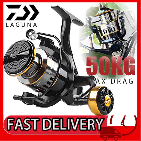 SHLMANO SLENNA DAIWA Fishing Reel Spinning Reel Metal Spool Pancing Braking Force Mesin Casting Reel