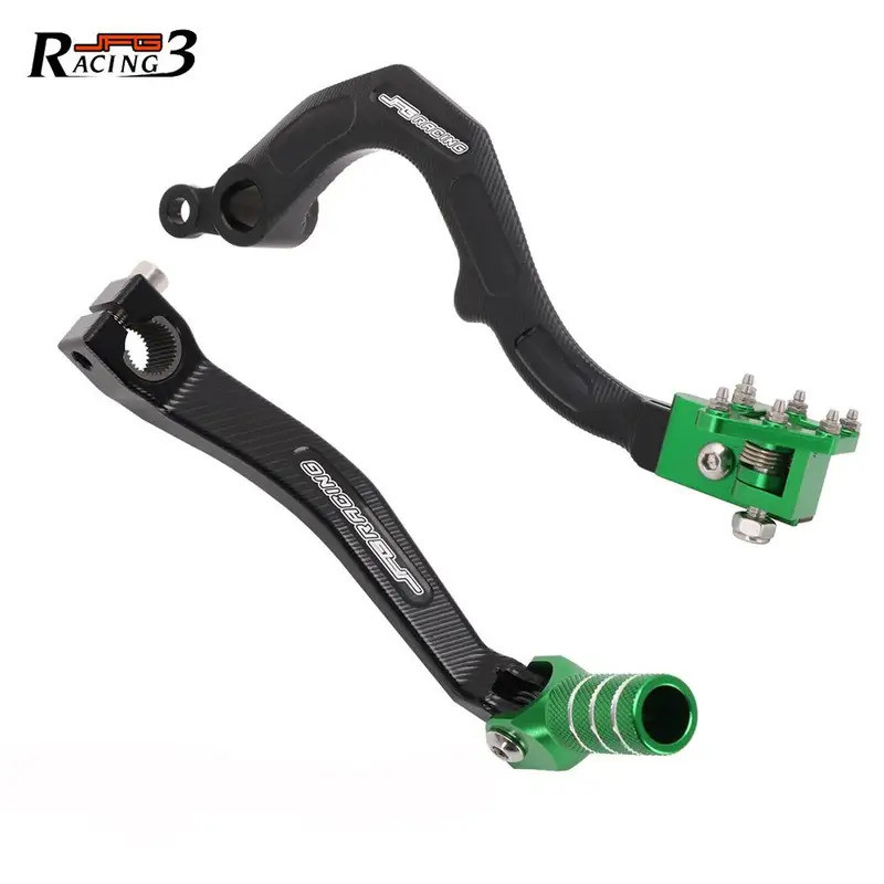 Xe Máy CNC Phanh Chân Sang Số Cần Số Bàn Đạp Cho KAWASAKI KX450F KX450 KX250F KX250 KLX450R KX 250 2