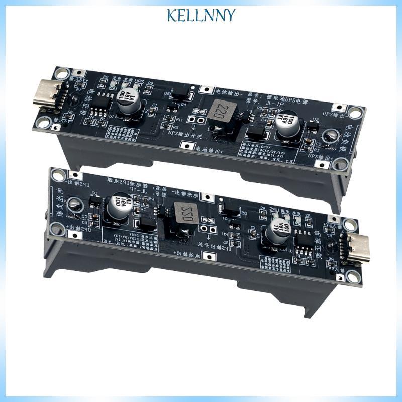 Kelln Di Động 5V 9V 12V UPS Tăng Cường Bước Lên Mô Đun Sạc UPS