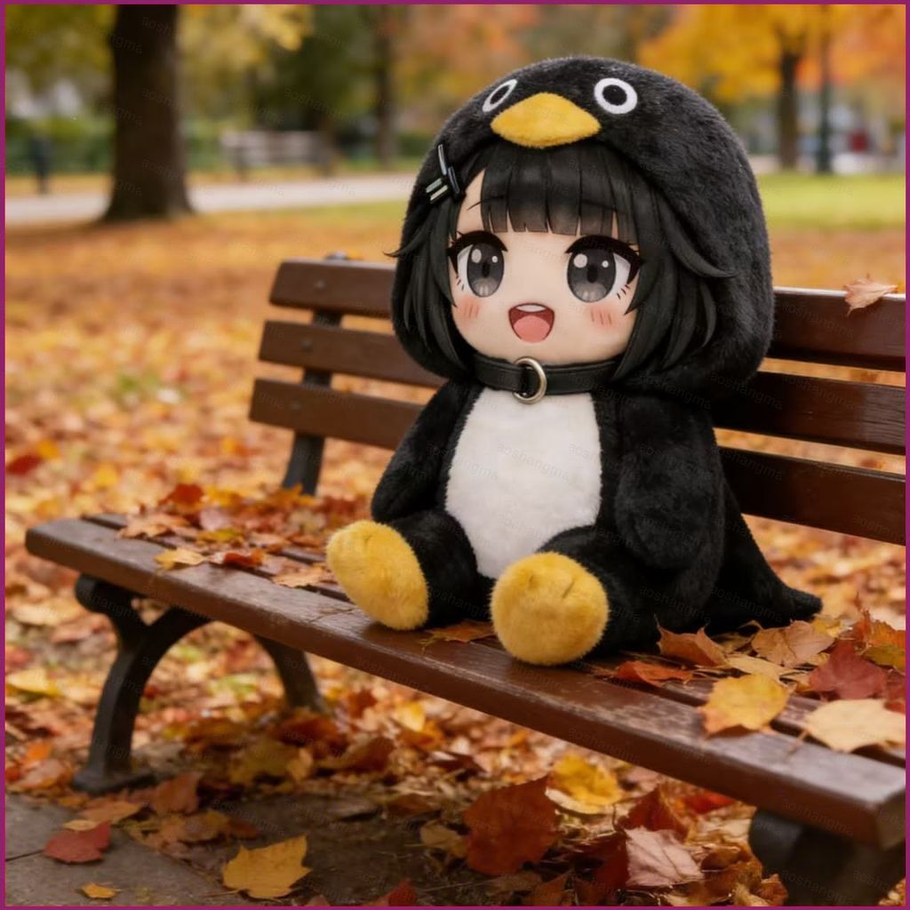 YT4 Arknights: Endfield Gugu Gaga Penguin Plushie Game Merch Búp bê bông sang trọng dễ thương