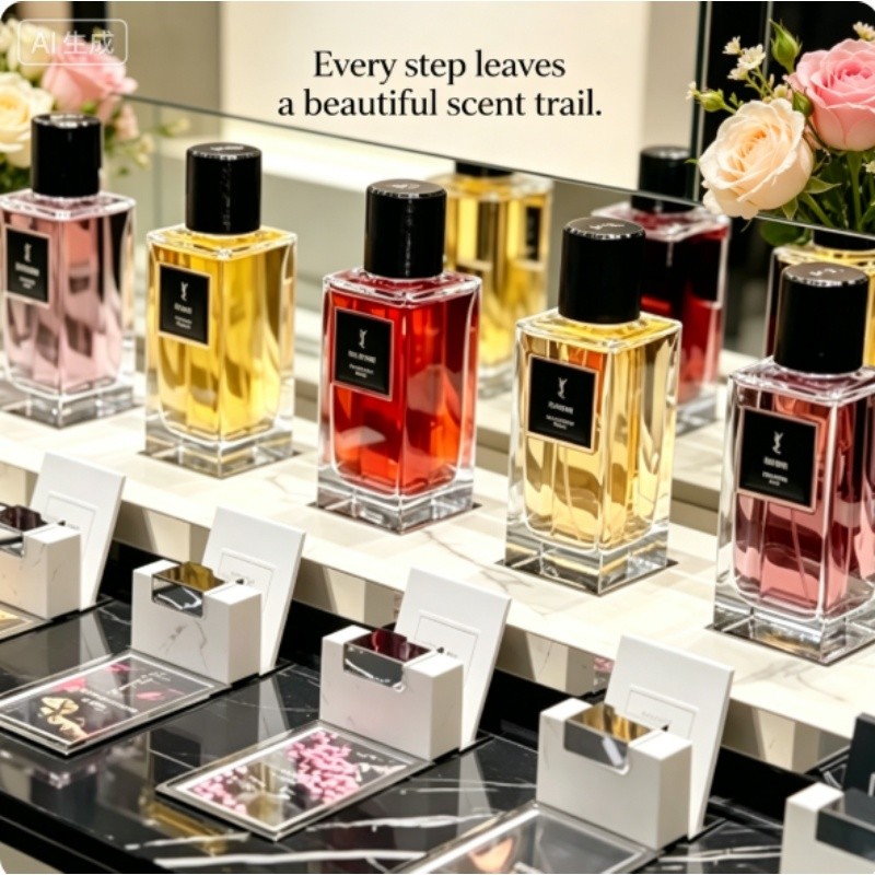 [Thiết yếu hẹn hò] Dòng quần áo Saint Laurent Dây buộc hoa nhung đỏ Cổ áo Top Hat Body 75ml Hương th