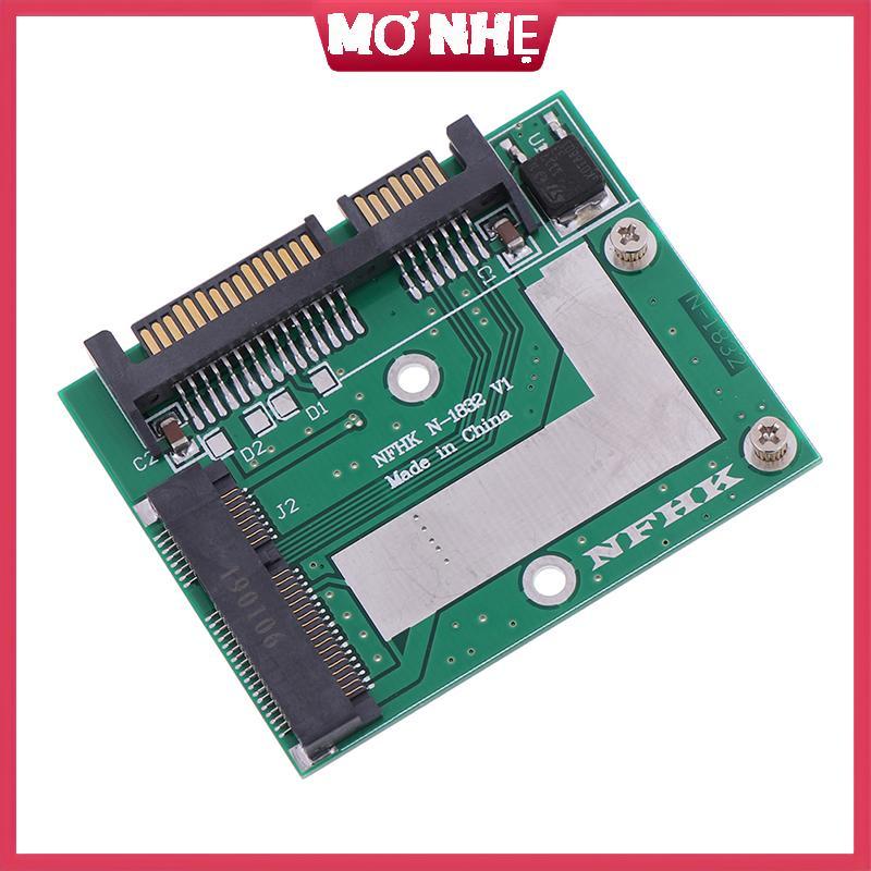 Mô tả của mSATA SSD to 2.5 ''Sata 6.0gps Adapter Converter Card Module Board Mini PCIe SSD cơ nhẹ
