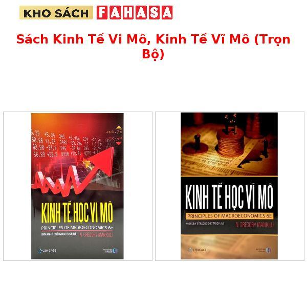 Sách Kinh Tế Vi Mô, Kinh Tế Vĩ Mô (Trọn Bộ)