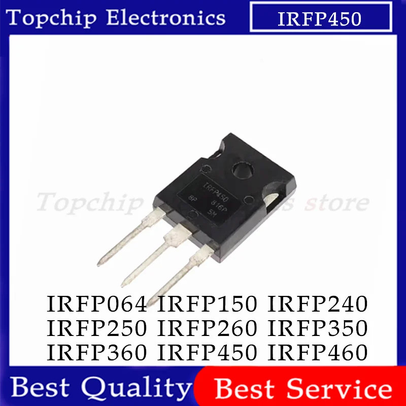 5 chiếc IRFP460N TO-247 IRFP460 IRFP064N IRFP140N IRFP150N IRFP240N IRFP250N IRFP260N IRFP260 IRFP35