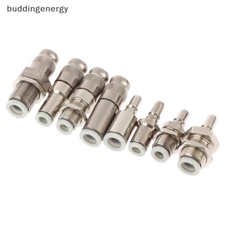 {BUDDI} Đầu nối Qui khí quản Khớp ống PU một chiều KK2P KK2S 04H 06H 04E 06E 06E Lắp phát hành nhanh