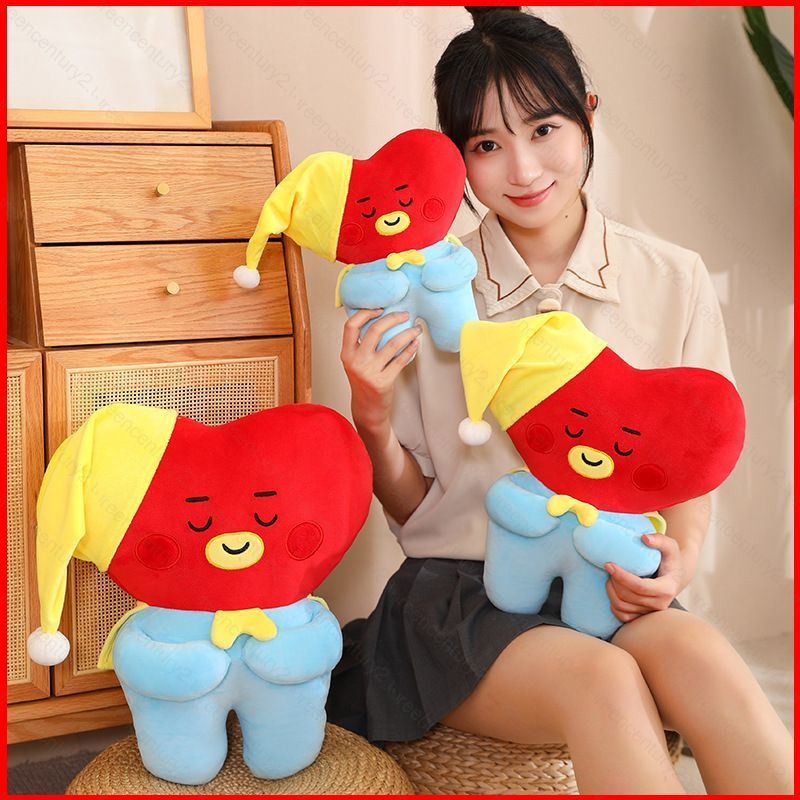 GC BTS BT21 Cooky Jungkook Mang J-Hope Chimmy Jimin Sleepy Series Sang Trọng Búp Bê Pyjama Gối Sang 