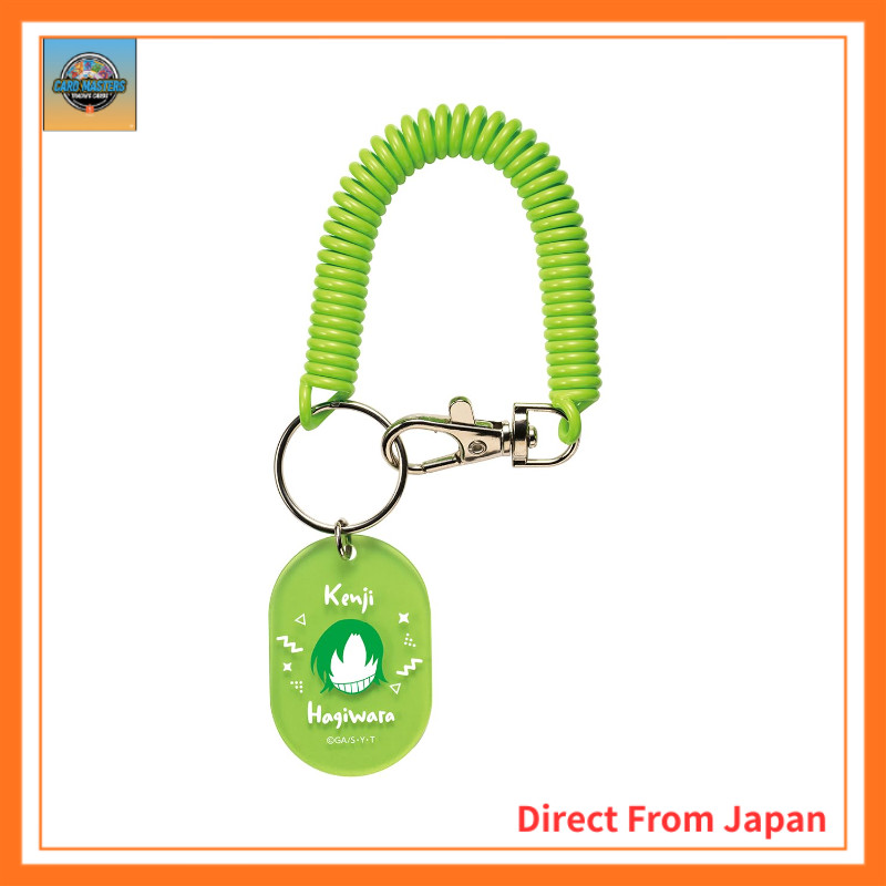 [Japan Authentic] Detective Conan Kenji Hagiwara Coil Strap – Anime Phone Strap / Official Goods
