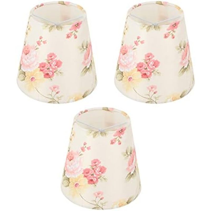 Floral Lampshade, Table Lamp Shade Clip On Lamp Shade Cloth Chandelier Floor Lamp Colorful Lamp Shad