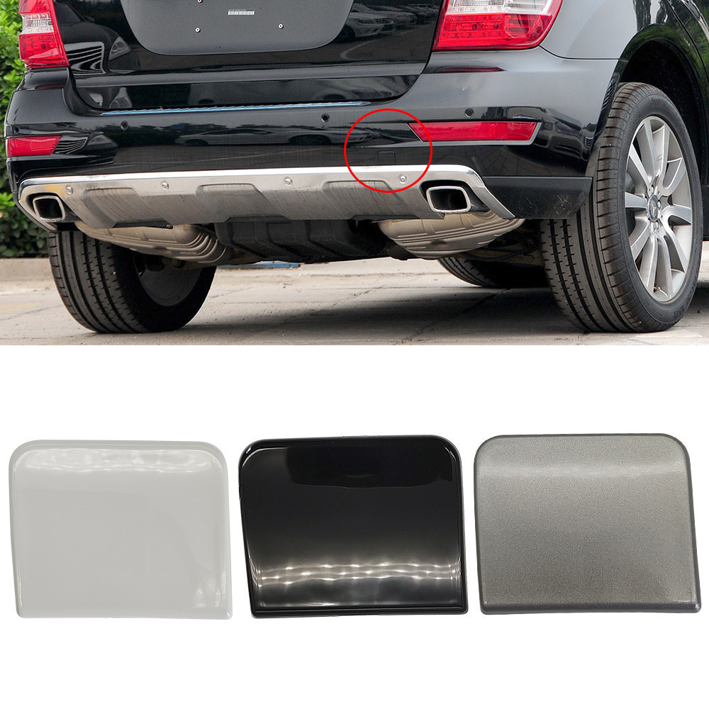 Dành Cho Xe Mercedes W164 Phía Sau Xe Kéo Móc Nắp Đen Cho Benz M Class 2009-2011 ML320 ML350 ML400 M