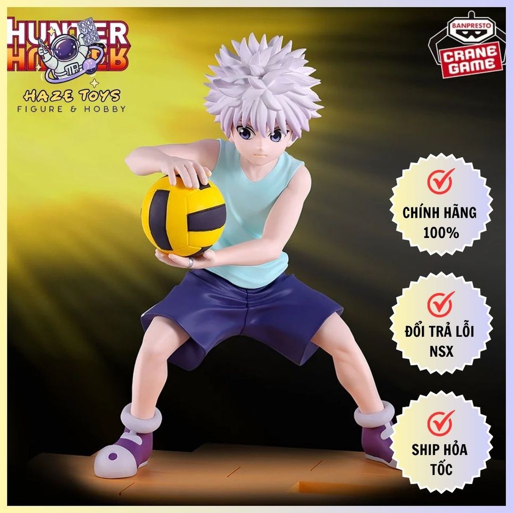 Mô hình Hunter X Hunter - Killua Zoldyck - Greed Island Arc Figure Chính Hãng (Banpresto)