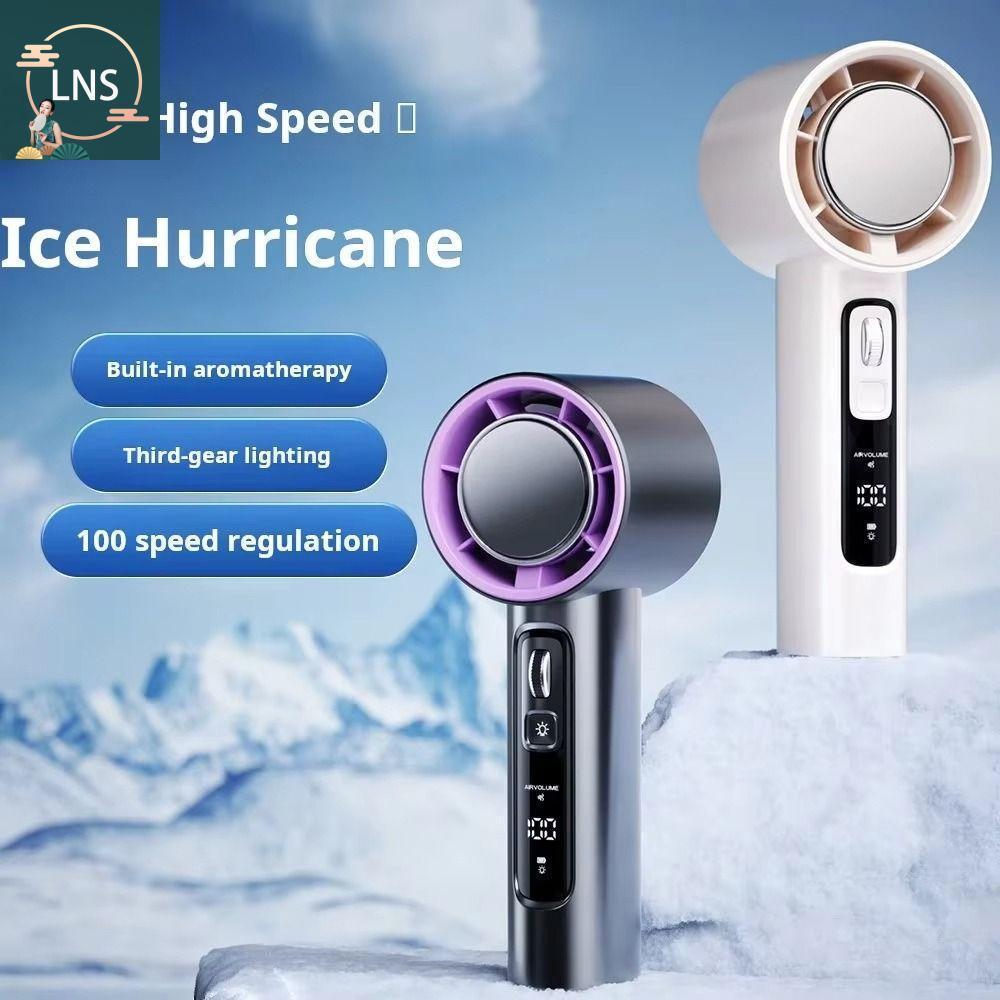 CRAFTYCORNER 100 tốc độ​ Turbo Jet​ Gió siêu mạnh​ tích điện​ Quạt cầm tay mini​