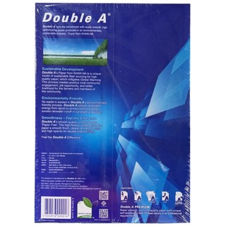 Giấy photo Double A - A5/70 gsm, A4/70 gsm, A4/80 gsm, A3/80 gsm - Giấy Photo Double A - Fahasa Tặng 1 Bìa Nút