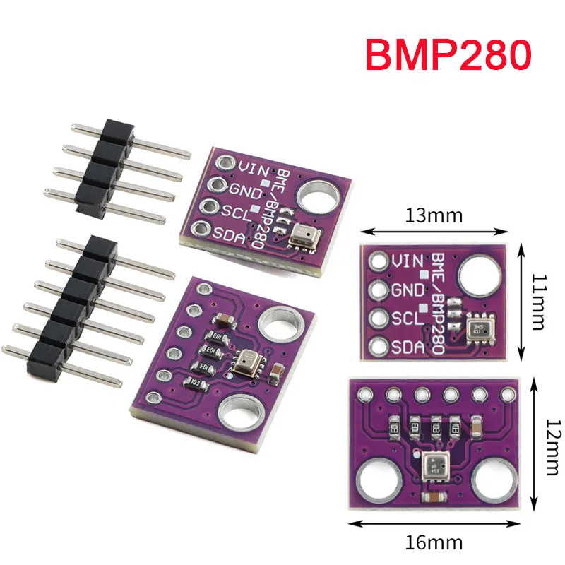 BMP280 3.3 / 5V I2C / SP Cảm biến độ cao áp suất khí quyển kỹ thuật số Mô-đun khí quyển chính xác ca