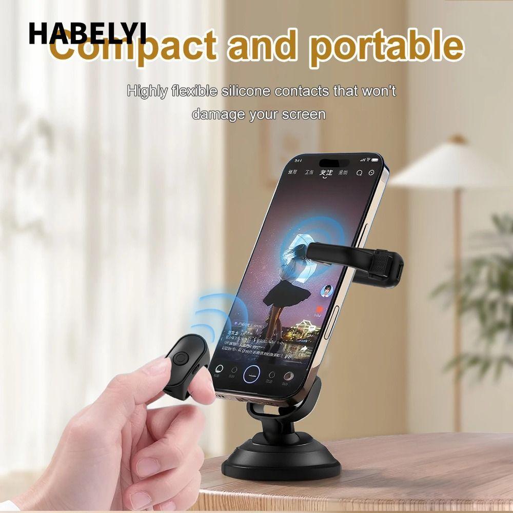 HABELYI Page Turner Remote, ABS 2 trong 1 E-book Page Turner, Remote Nhẹ Record Triggers cho Kindle 