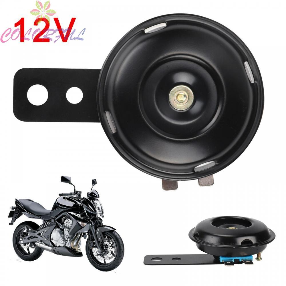 12V 105dB Electric Horn for Motorcycles Scooters Mopeds ATVs Vespas Pocket Bikes