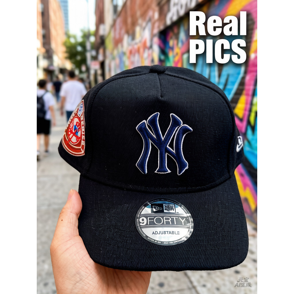 New Era 9Forty A-Frame Cap New York Yankees World Series 1950 - Màu Đen Thêu Nhỏ, Phù Hợp Ra Trời