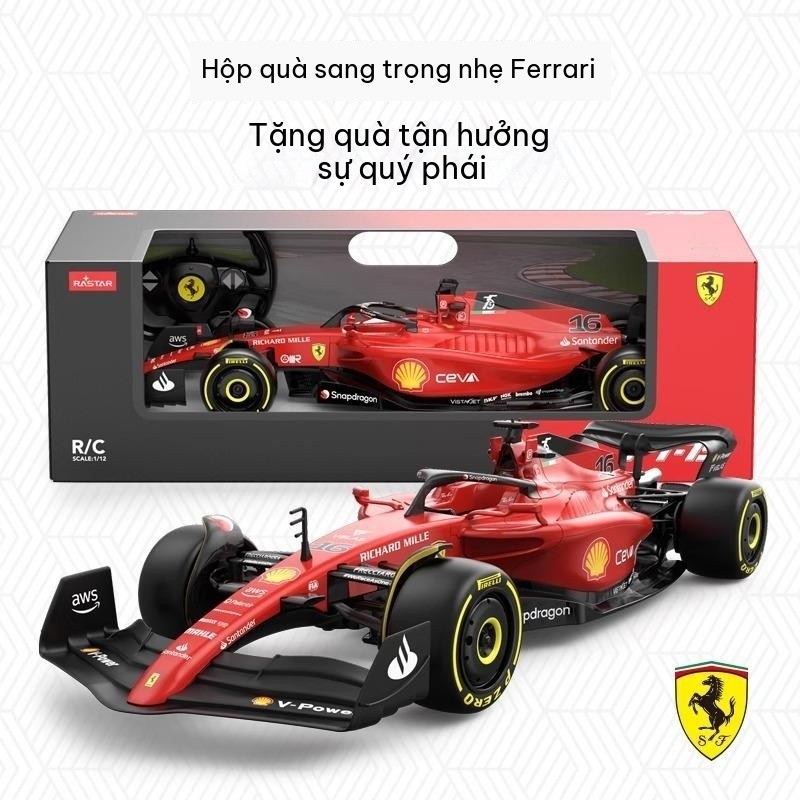 Xe điều khiển từ xa Ferari F1-75 – xe đua công thức 1 RC điện, mô hình thể thao cho bé trai