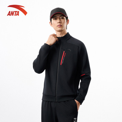 Áo khoác nam Thời trang thể thao ANTA Áo khoác cổ đứng nam 1525D7703S