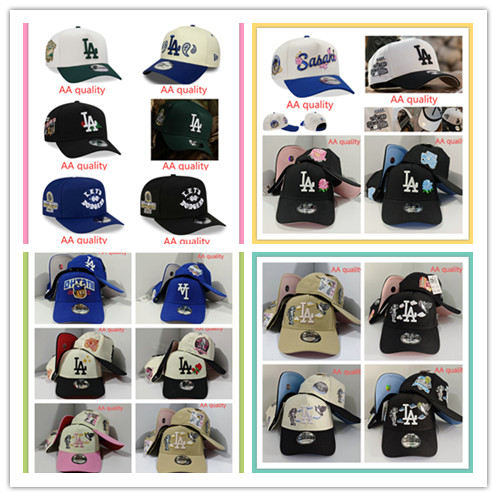 Dodgers Dodgers LA Đạt Đỉnh Mũ Mũ Mũ Có Thể Điều Chỉnh Mũ Bóng Chày Nam Nữ Chống Nắng Mũ Chống Nắng 