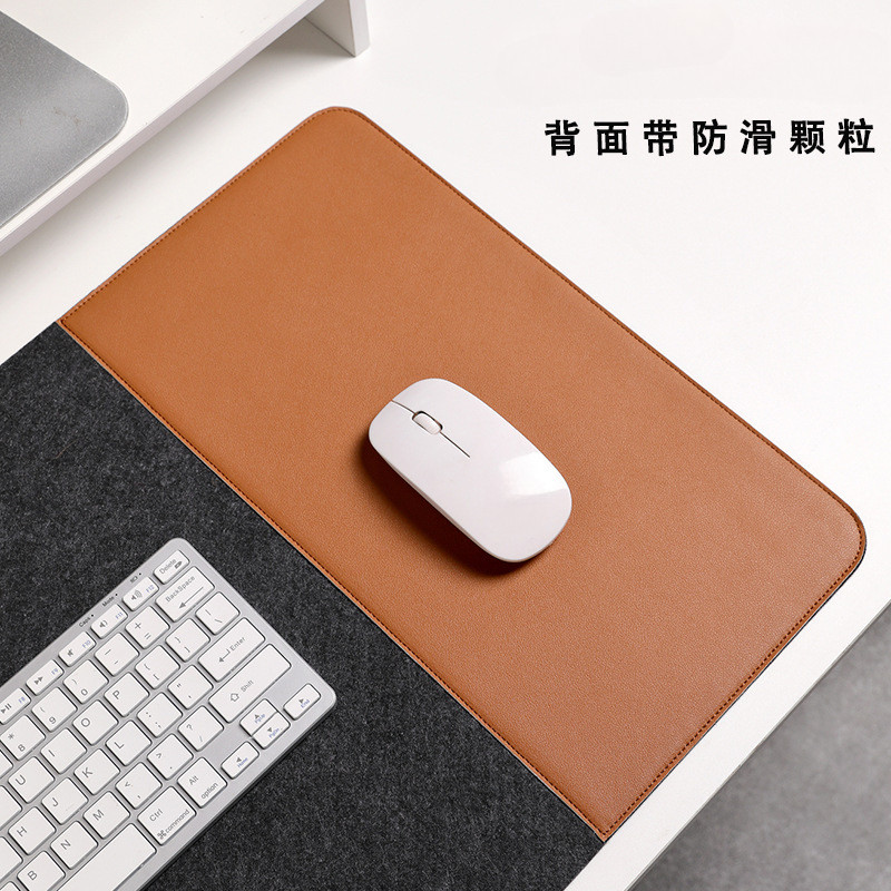 Miếng Lót Chuột Cảm Thấy Quá Khổ Trò Chơi Chơi Game Bàn Văn Phòng Bàn Phím Máy Tính Da Miếng Lót 80x