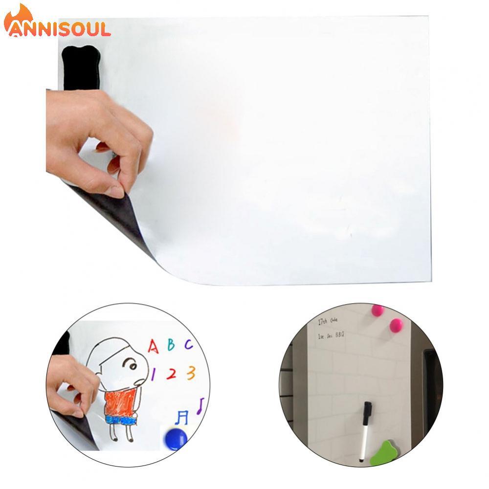 [NISO]Magnetic Dry Erase Fridge Board Whiteboard for Kitchen Memo Board Notice Board