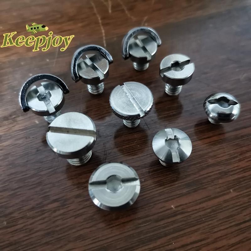 [Keepjoy] Qui Release Plate Adapter Vít 1 / 4 inch D-Ring Tripod Vít Gắn Vít Adapter Cho Máy Quay Ca