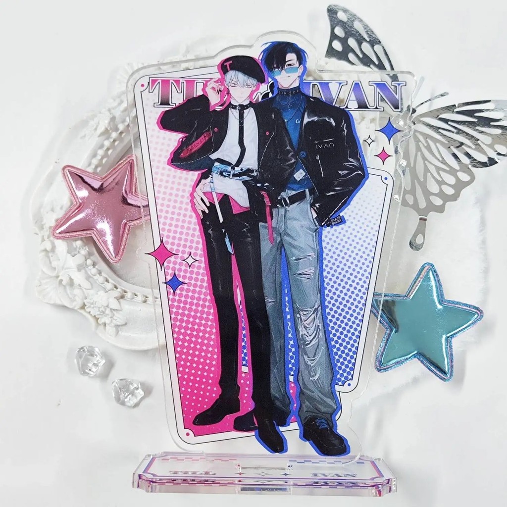 Standee Alien Stage Till Ivan Mô Hình Mica Anime Trang Trí Bàn Học Figure Acrylic Trong Suốt Quà Tặn
