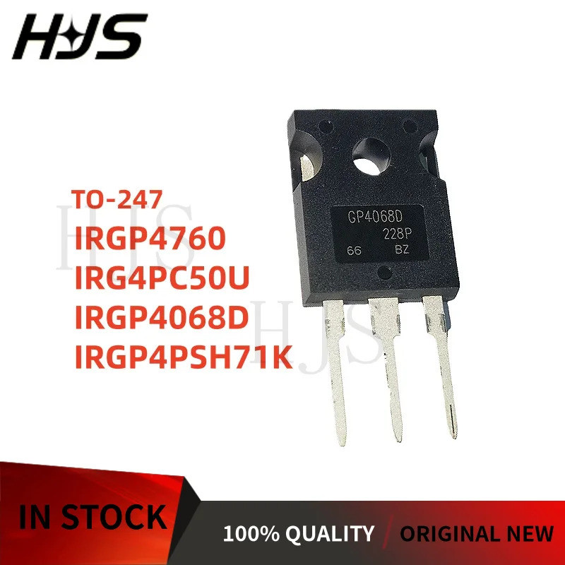 5 / miếng MỚI TO247 IRGP4068D GP4068D IRG4PC50U G4PC50U IRG4PSH71K G4PSH71K IRGP4760 GP4760 TO-247 m