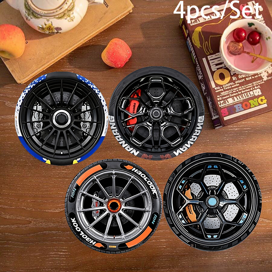 Vòng Silicon Coaster Xe Coaster Cà Phê Coaster Tấm Cách Nhiệt Trà Coaster Nước Coaster 26421QCBD