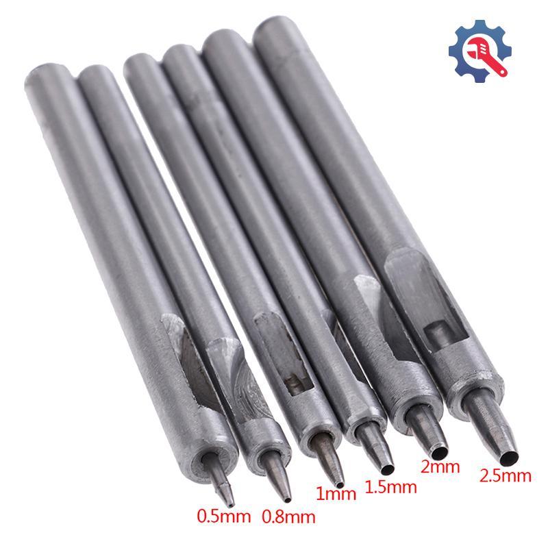 [GEX] DIY Belt Punching Leather Hole Punch Hollow Drilling Tool Craft Leather Puncher [TH]